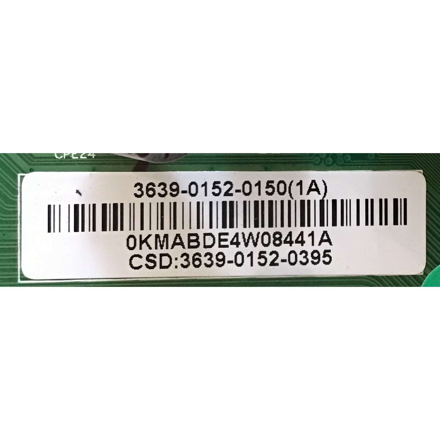 KIT DE TARJETAS SHARP / MAIN 9LE363901520395 / 3639-0152-0150 / 0171-2271-5411 / FUENTE 9LE50006050560 / 0500-0605-0560 / FSP074-1PSZ03S / PANEL T390HVN04.0 / MODELO LC-39LE551U - Imagen 3